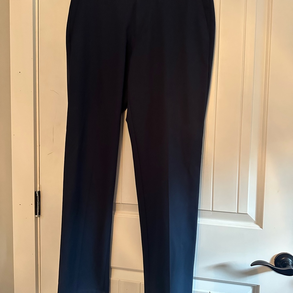 Haggar Black Dress Pants Straight Leg Professional